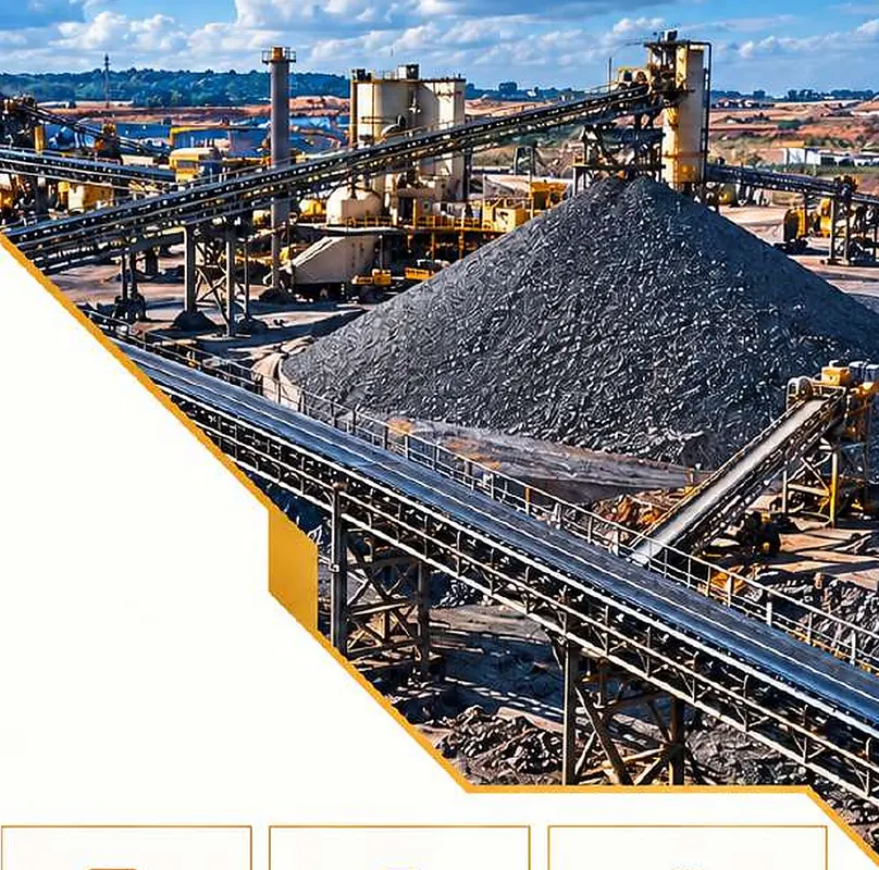 Industrial mining and mineral processing facility
